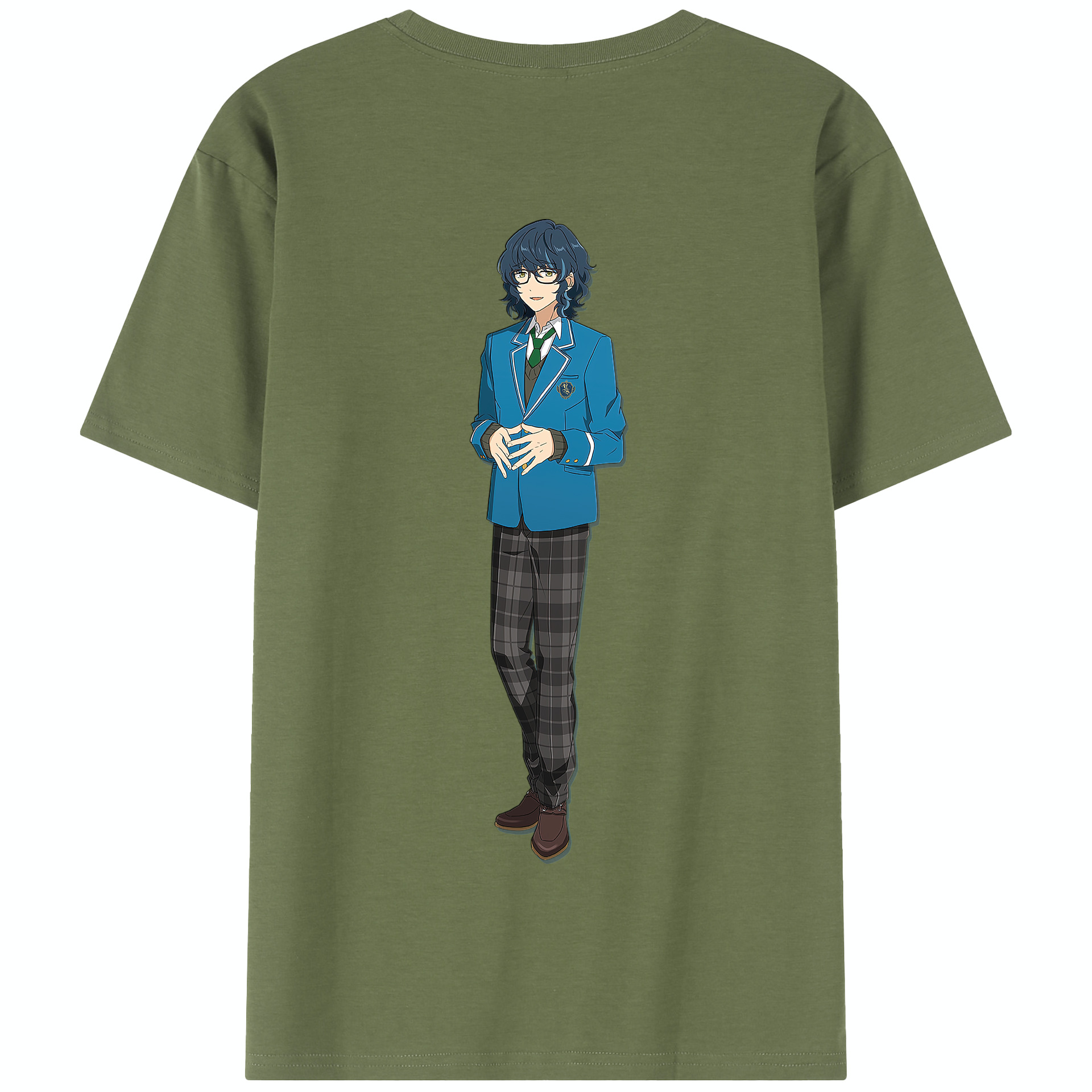 （画像用） あんさんぶるスターズ! Ensemble Stars 綿100％半袖Tシャツ（背面プリント）